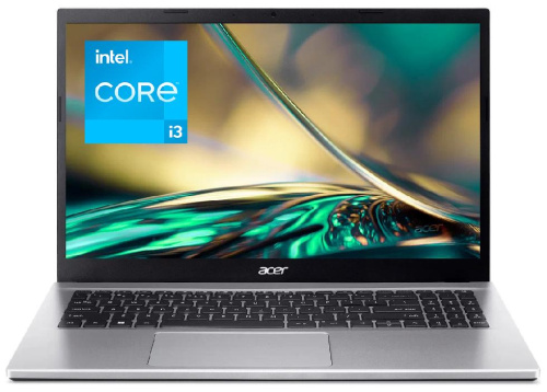 Laptop Acer Aspire A315 Slim/ 15.6' FHD IPS/ i3 1215U/ 8GB/ 512GB NVMe/ Free DOS/ Silver 