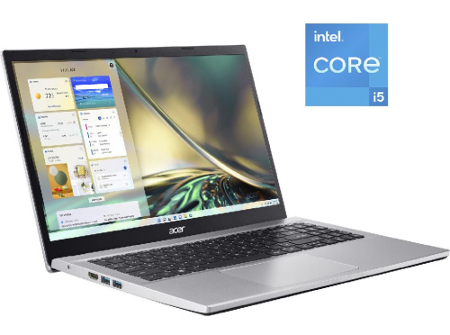 Laptop Acer Aspire A315/ 15.6' FHD IPS/ i5 1235U/ 16GB/ 512GB NVMe/ NV MX550 2GB/ Free DOS/ Silver 
